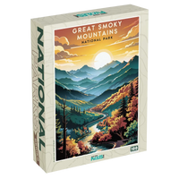 Thumbnail for Great Smoky Mountains National Park Smoky Dawn 100 piece puzzle box by MakeYourPuzzles