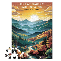 Thumbnail for Great Smoky Mountains National Park Smoky Dawn 500 piece puzzle by MakeYourPuzzles