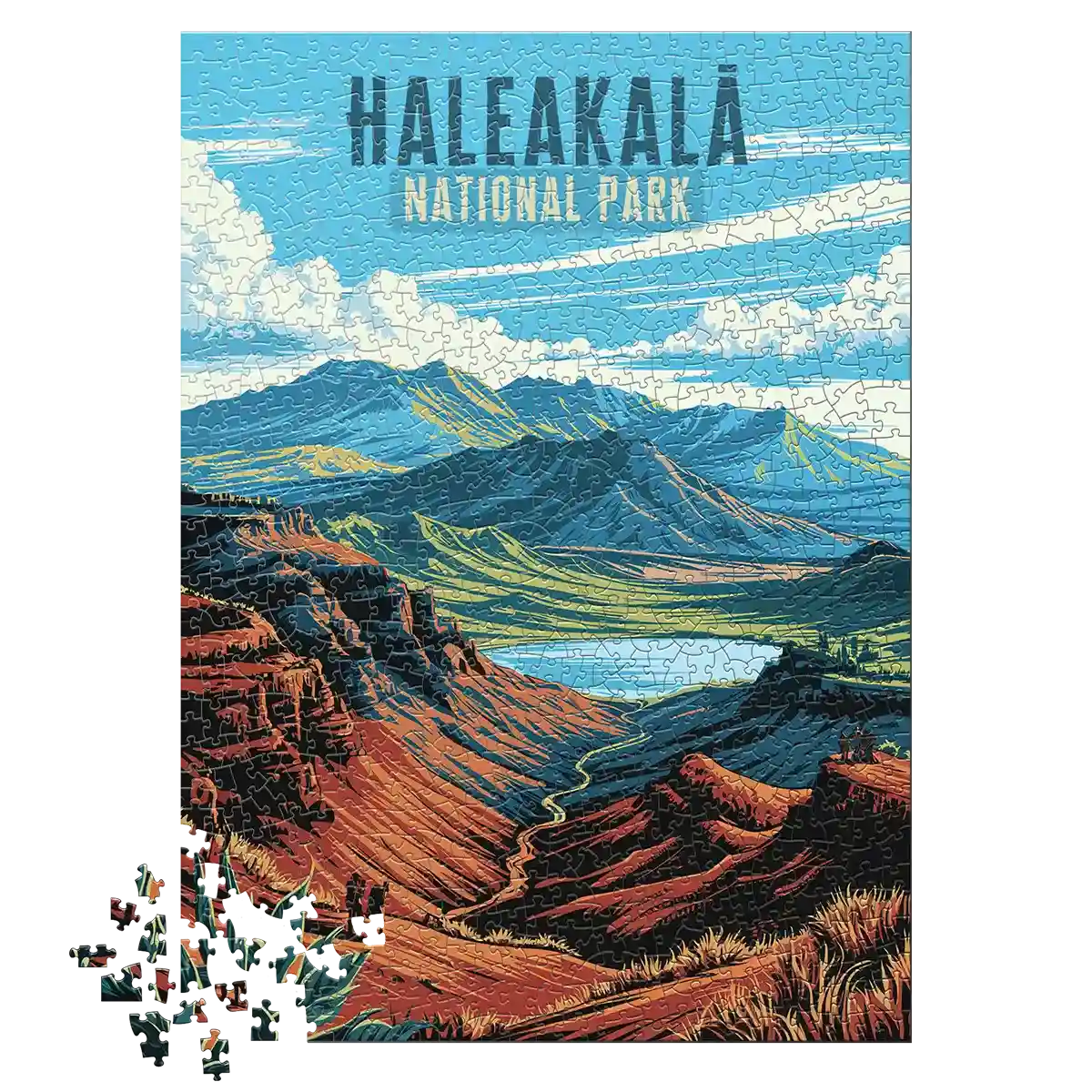 Haleakala National Park 1000 piece puzzle by MakeYourPuzzles