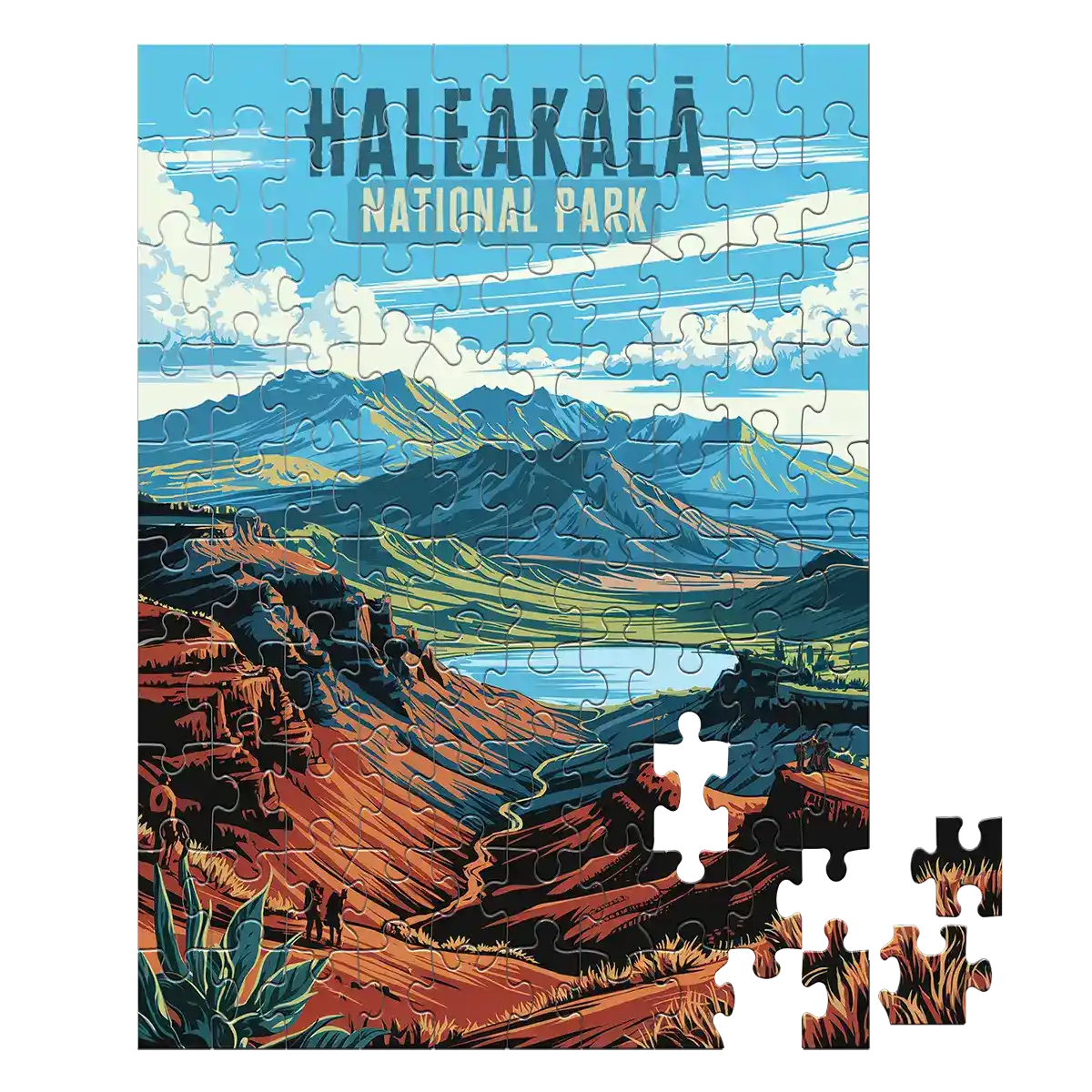 Haleakala National Park 100 piece puzzle by MakeYourPuzzles