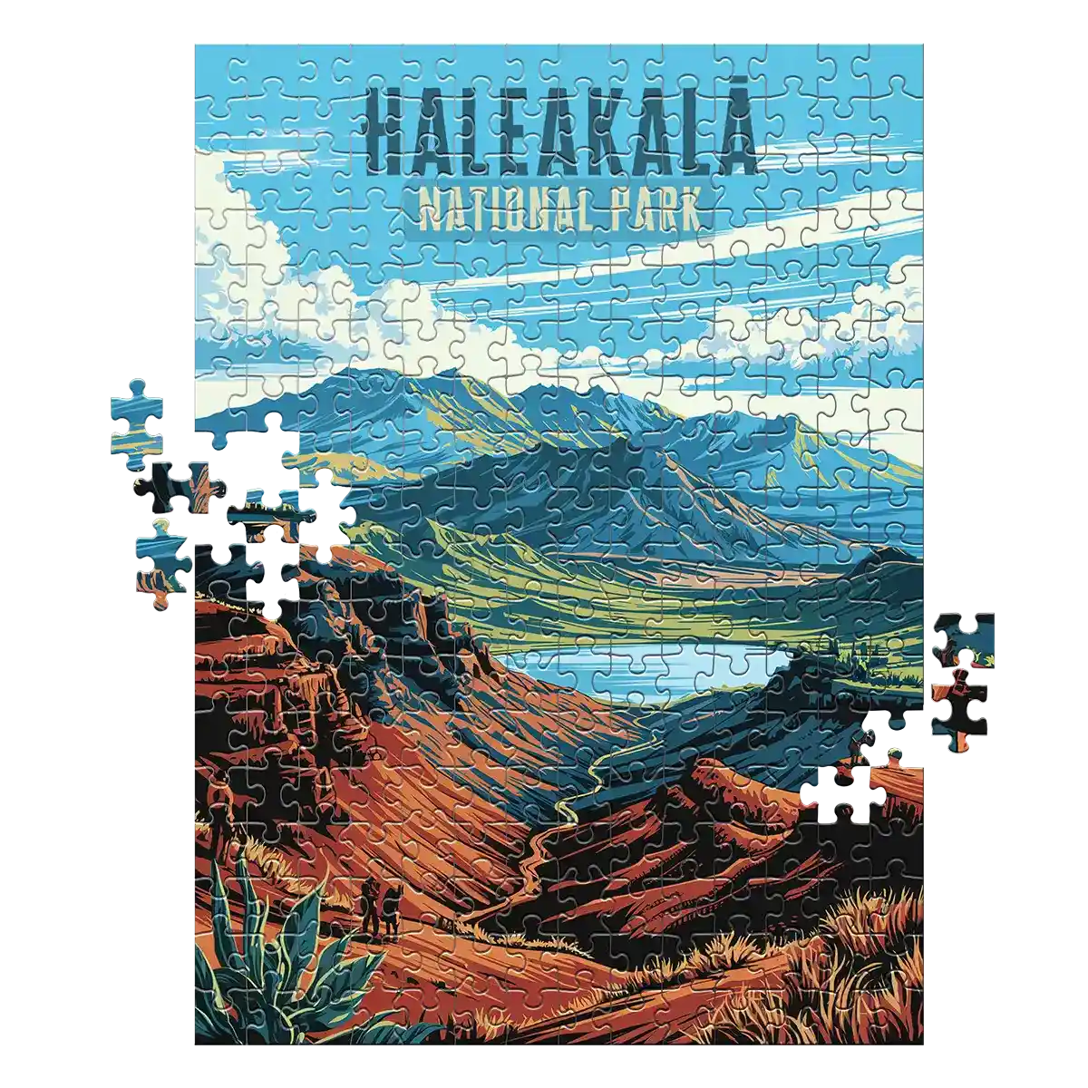Haleakala National Park 252 piece puzzle by MakeYourPuzzles
