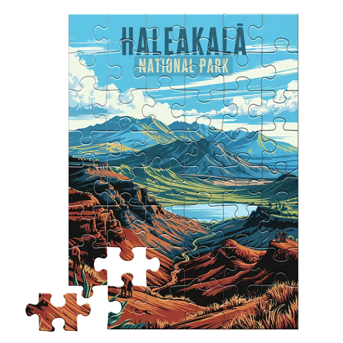 Haleakala National Park 48 piece puzzle by MakeYourPuzzles