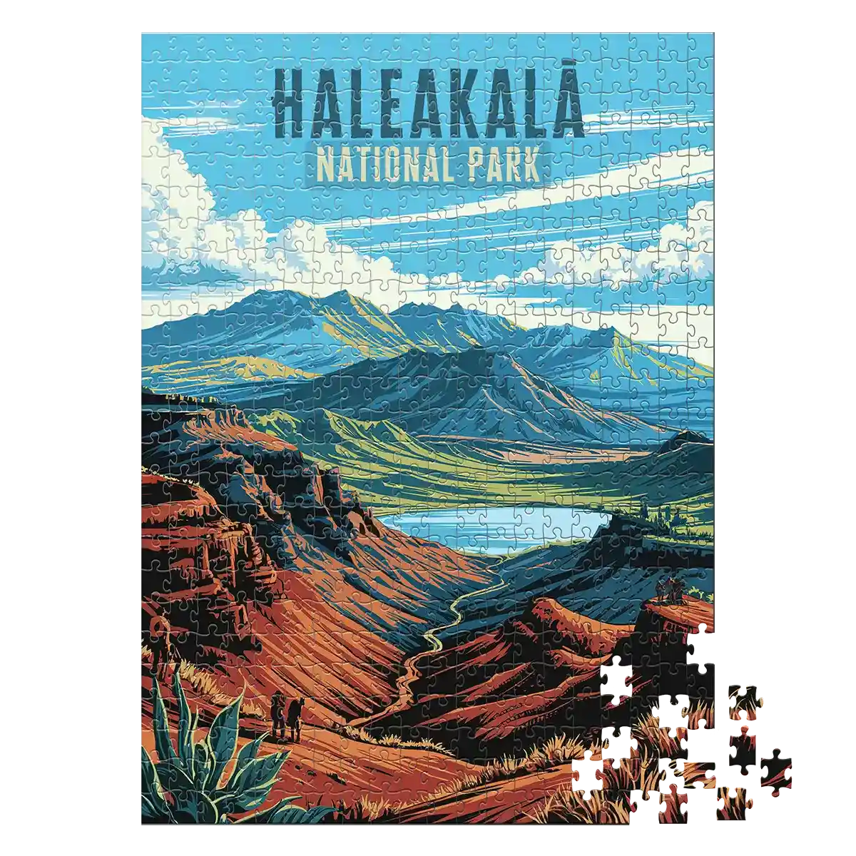 Haleakala National Park 500 piece puzzle by MakeYourPuzzles