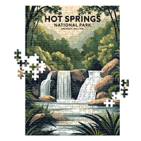 Thumbnail for Hot Springs National Park 252 piece puzzle by MakeYourPuzzles
