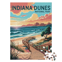 Thumbnail for Indiana Dunes National Park 1000 piece puzzle by MakeYourPuzzles