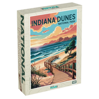 Thumbnail for Indiana Dunes National Park 500 piece puzzle box by MakeYourPuzzles