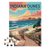 Thumbnail for Indiana Dunes National Park 500 piece puzzle by MakeYourPuzzles