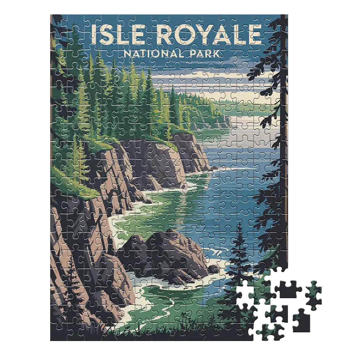 Isle Royale National Park 252 piece puzzle by MakeYourPuzzles