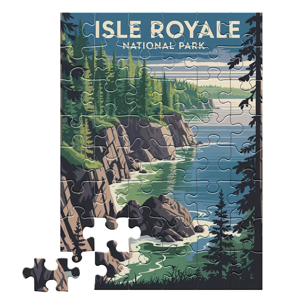 Isle Royale National Park 48 piece puzzle by MakeYourPuzzles