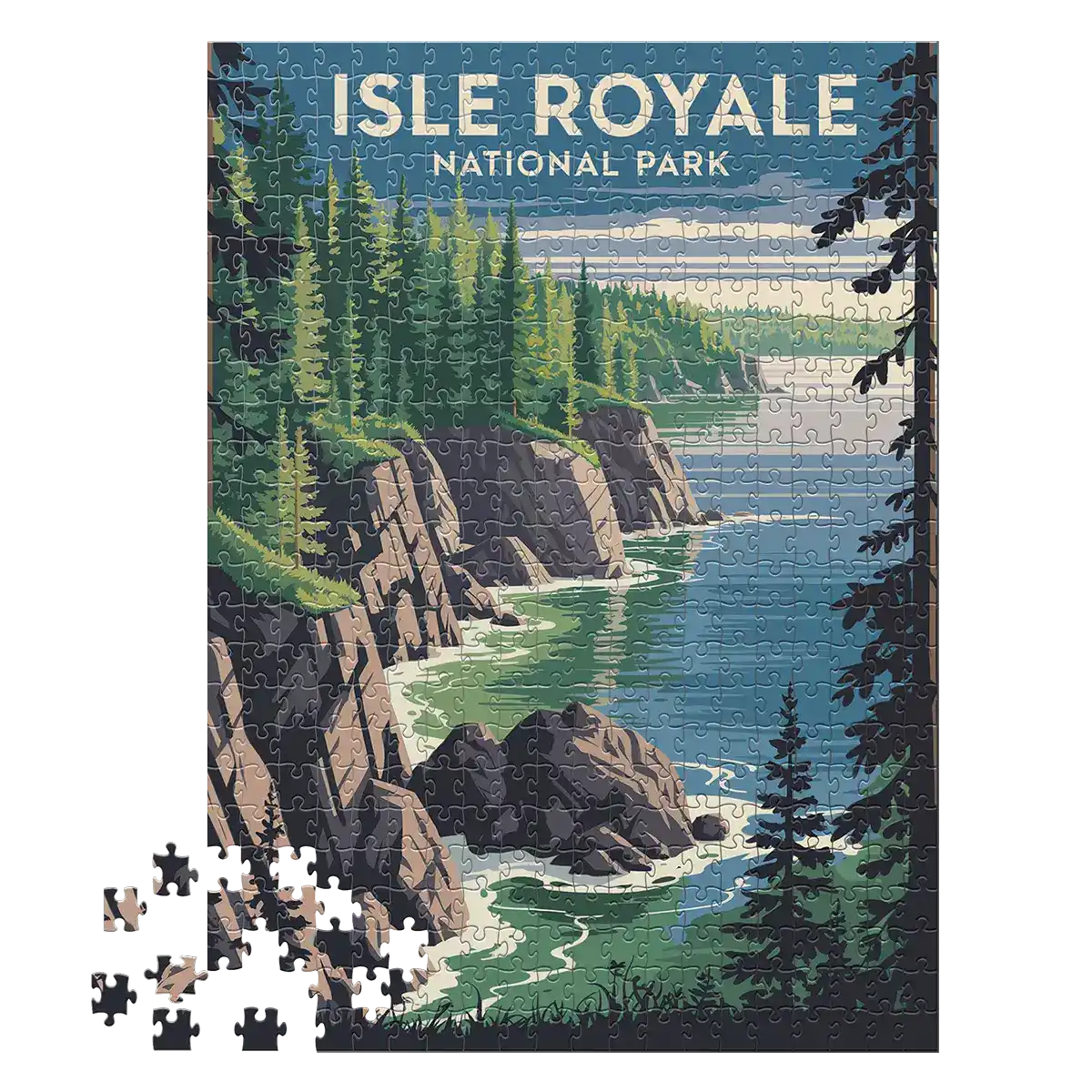 Isle Royale National Park 500 piece puzzle by MakeYourPuzzles