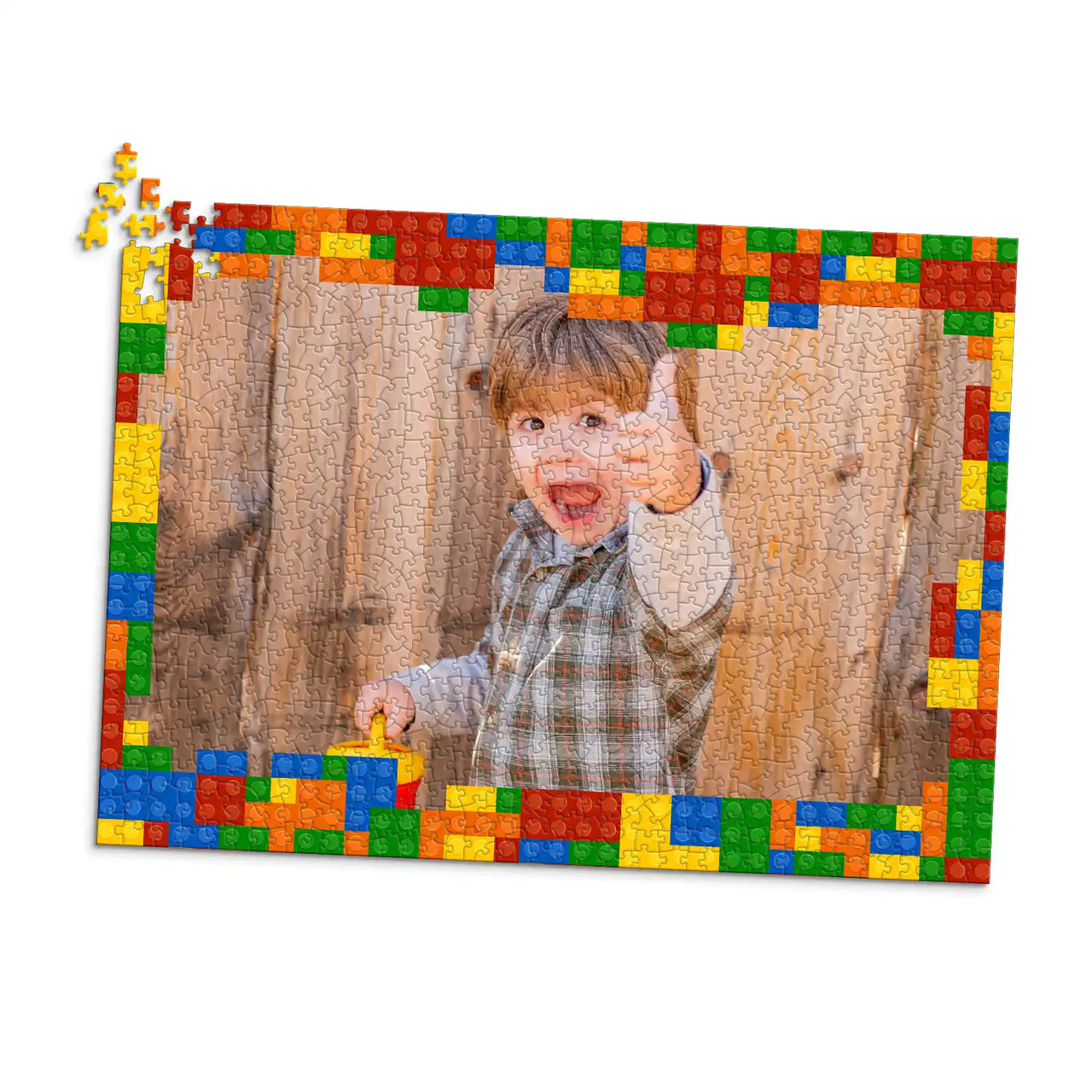Kids Blocks Photo Puzzle - 1000 piece