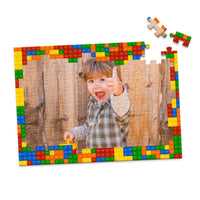 Kids Blocks Photo Puzzle - 100 piece