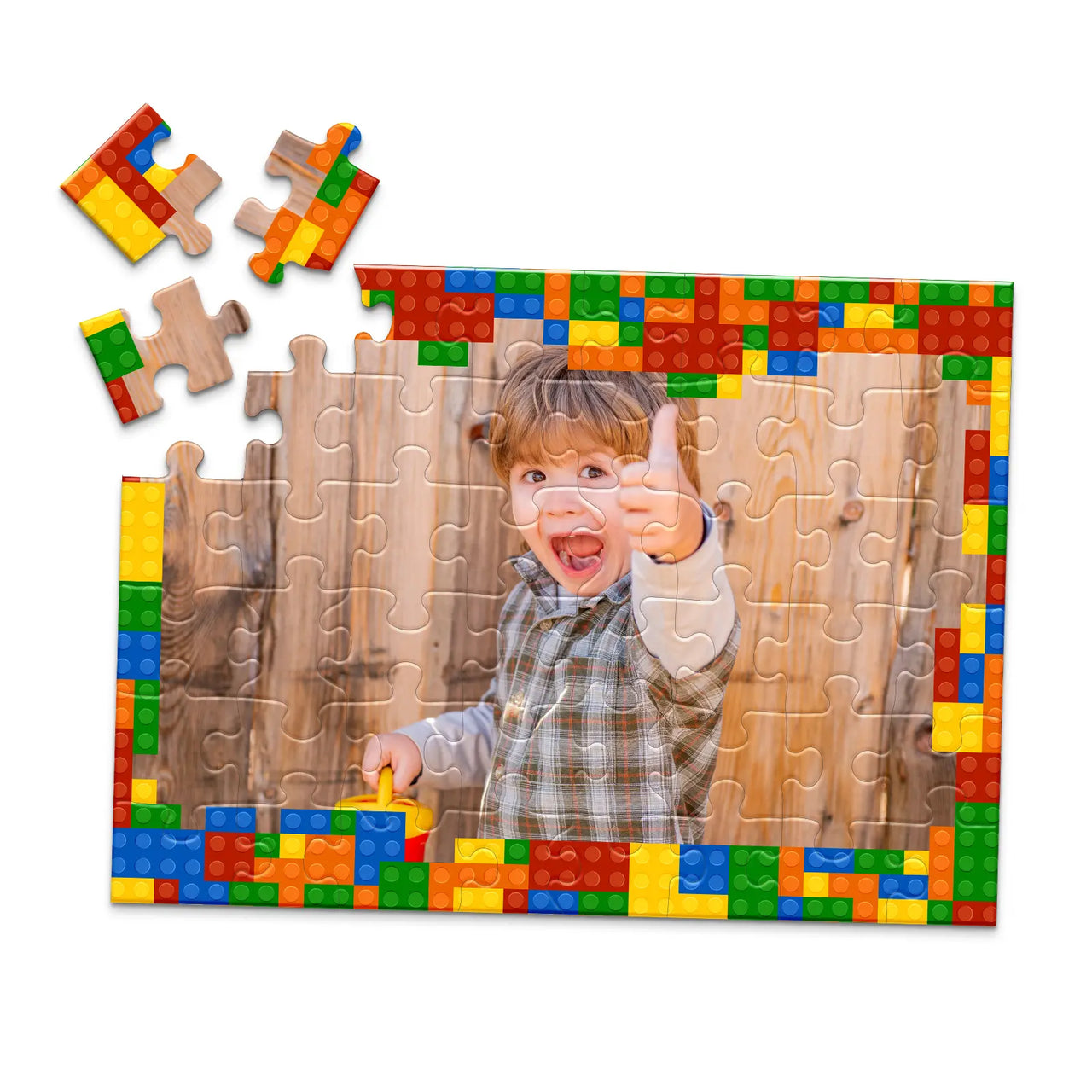 Kids Blocks Photo Puzzle - 48 piece