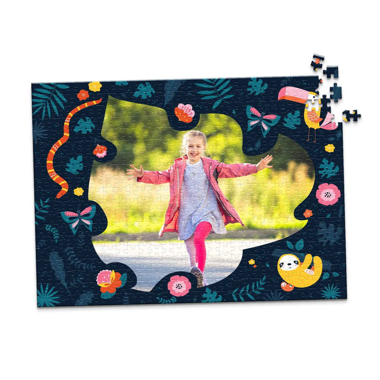 Kids Jungle Photo Puzzle - 500 piece