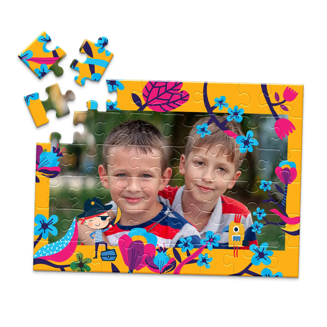 Kids Pirate Photo Puzzle - 48 piece
