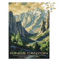 Thumbnail for Kings Canyon National Park 1000 piece puzzle by MakeYourPuzzles