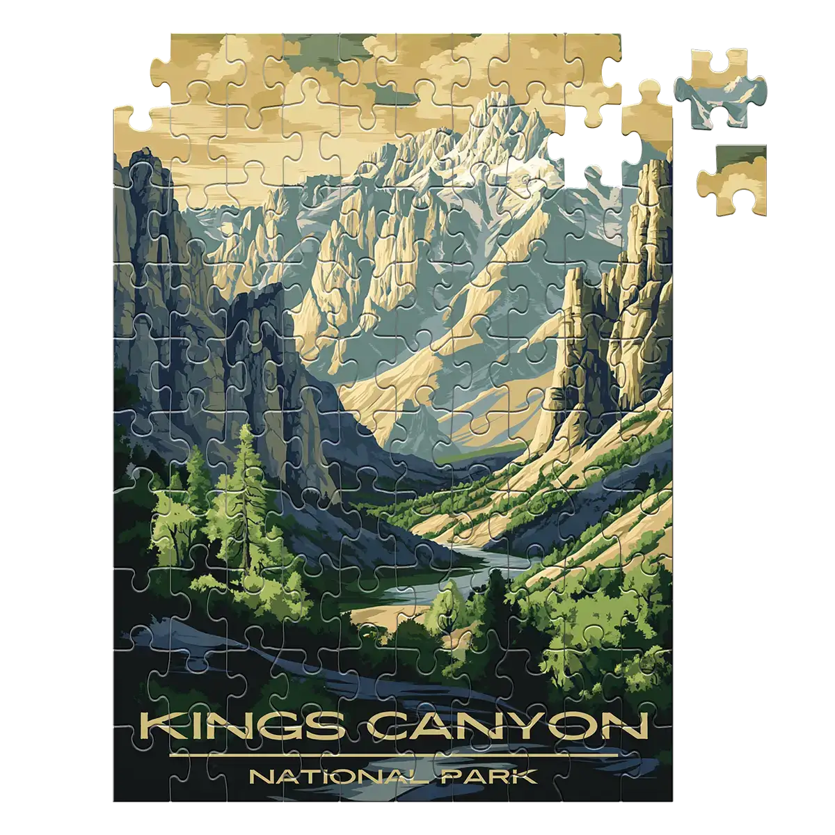 Kings Canyon National Park 100 piece puzzle by MakeYourPuzzles