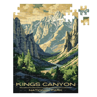 Thumbnail for Kings Canyon National Park 100 piece puzzle by MakeYourPuzzles