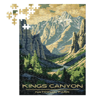 Thumbnail for Kings Canyon National Park 252 piece puzzle by MakeYourPuzzles