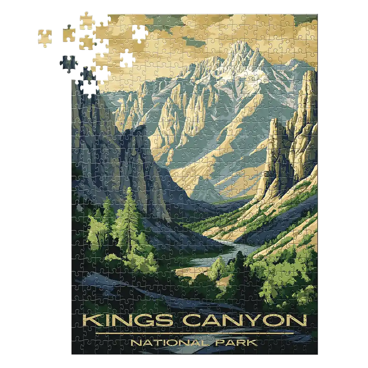 Kings Canyon National Park 500 piece puzzle by MakeYourPuzzles