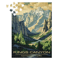Thumbnail for Kings Canyon National Park 500 piece puzzle by MakeYourPuzzles