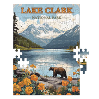 Thumbnail for Lake Clark National Park 100 piece puzzle by MakeYourPuzzles
