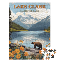 Thumbnail for Lake Clark National Park 252 piece puzzle by MakeYourPuzzles