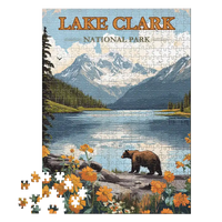 Thumbnail for Lake Clark National Park 500 piece puzzle by MakeYourPuzzles