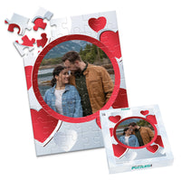 Love Circle Hearts Photo Puzzle - 48 piece and box