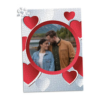 Love Circle Hearts Photo Puzzle - 1000 piece