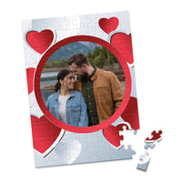 Love Circle Hearts Photo Puzzle - 100 piece