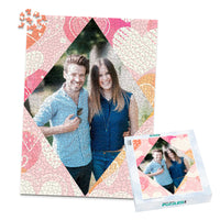 Love Diamond Doodle Photo Puzzle - 1000 piece and box