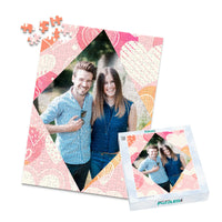 Love Diamond Doodle Photo Puzzle - 252 piece and box