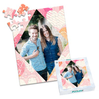 Love Diamond Doodle Photo Puzzle - 48 piece and box