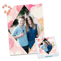 Love Diamond Doodle Photo Puzzle - 500 piece and box