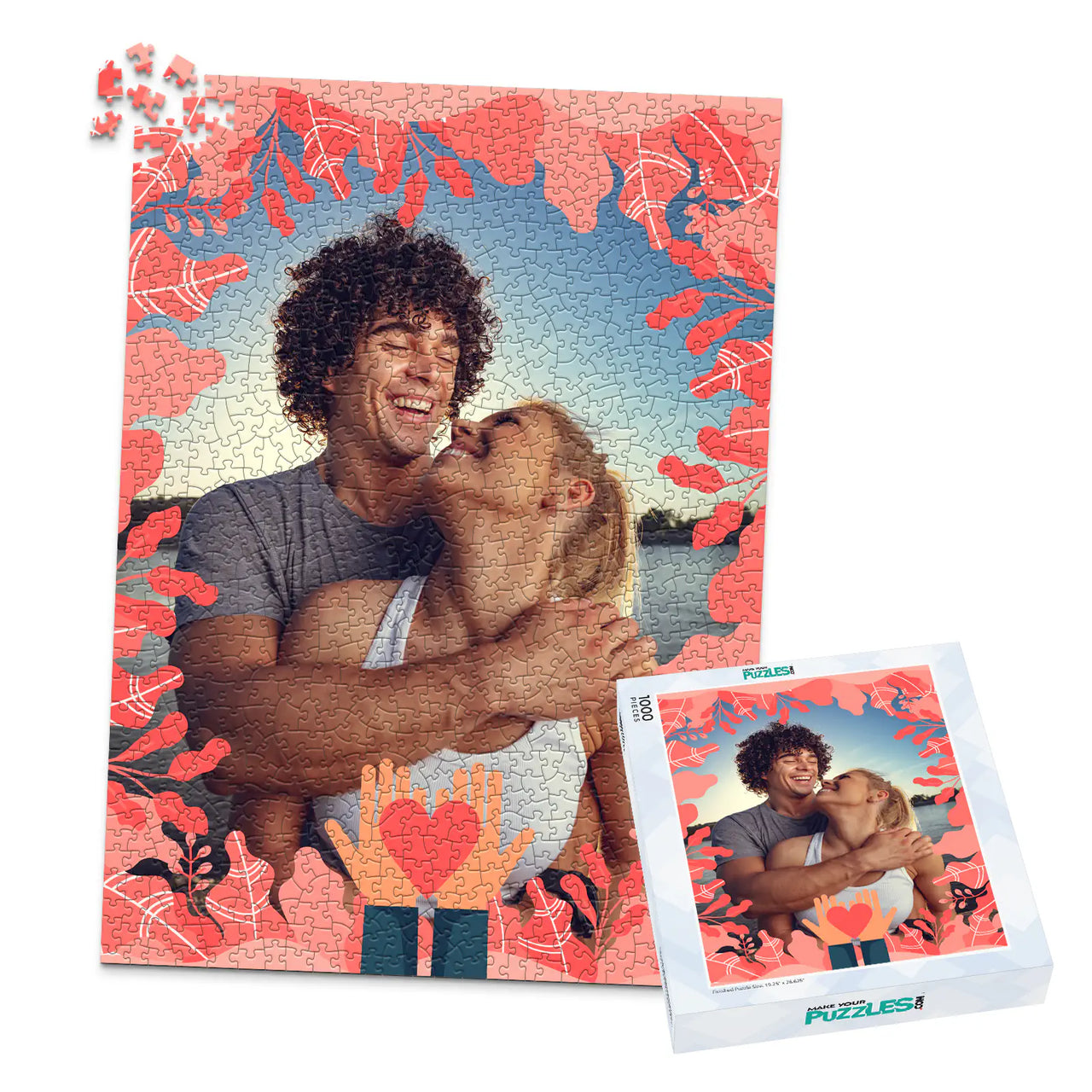 Love Hands Heart Photo Puzzle - 1000 piece and box