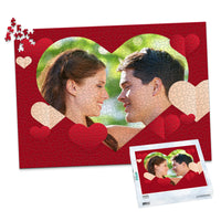 Love Heart Frame Photo Puzzle - 1000 piece and box