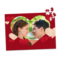 Love Heart Frame Photo Puzzle - 252 piece