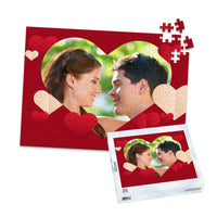 Love Heart Frame Photo Puzzle - 252 piece and box