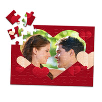 Love Heart Frame Photo Puzzle - 48 piece