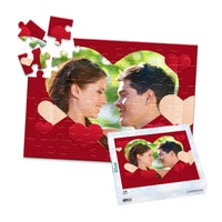 Love Heart Frame Photo Puzzle - 48 piece and box