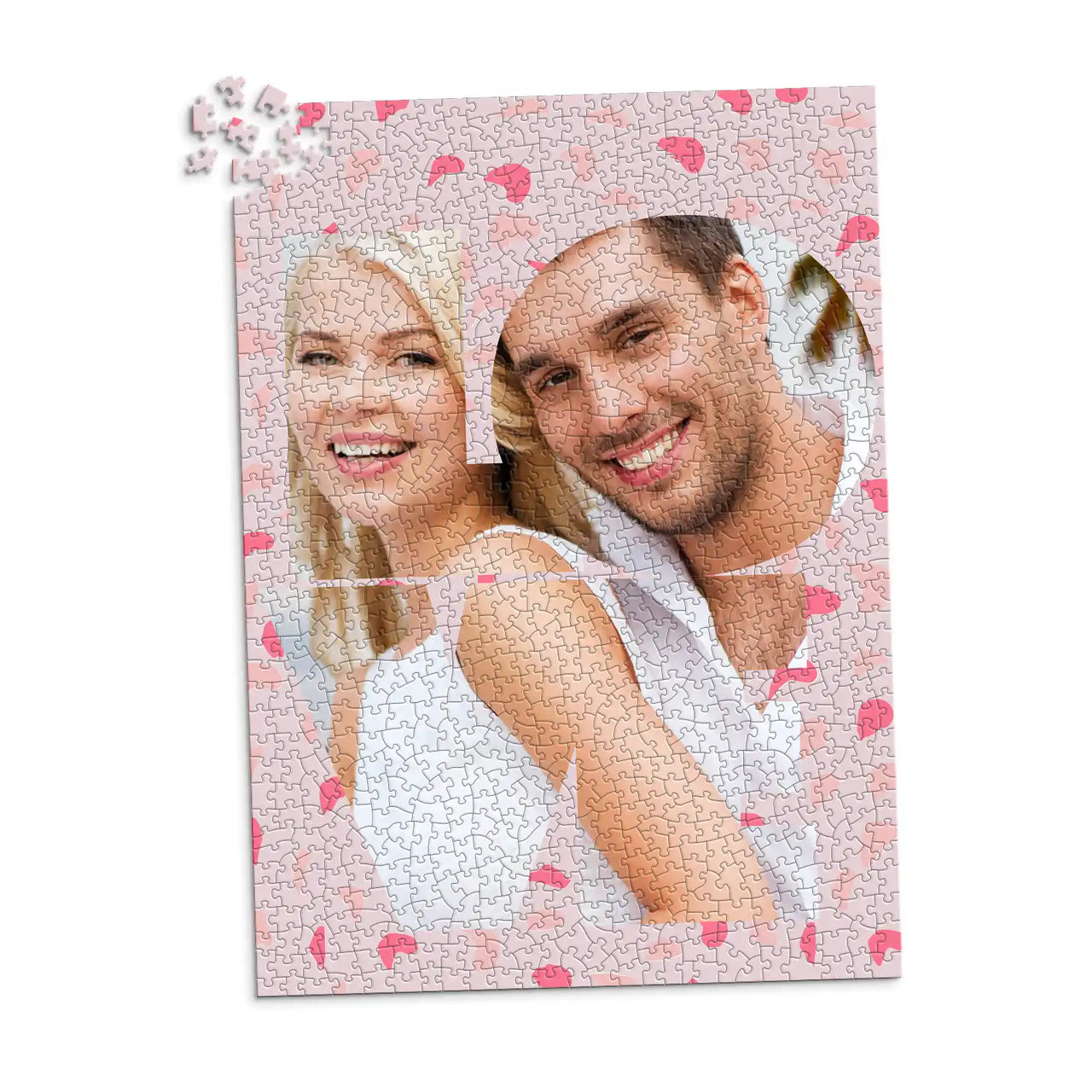 Love Love Cutout Photo Puzzle - 1000 piece