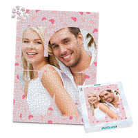 Love Love Cutout Photo Puzzle - 1000 piece and box