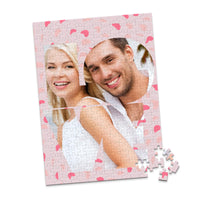 Love Love Cutout Photo Puzzle - 252 piece