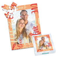 Love Love Typography Photo Puzzle - 48 piece and box