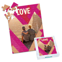 Love Modern Geo Photo Puzzle - 48 piece and box