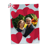 Love Red Hearts Photo Puzzle - 1000 piece