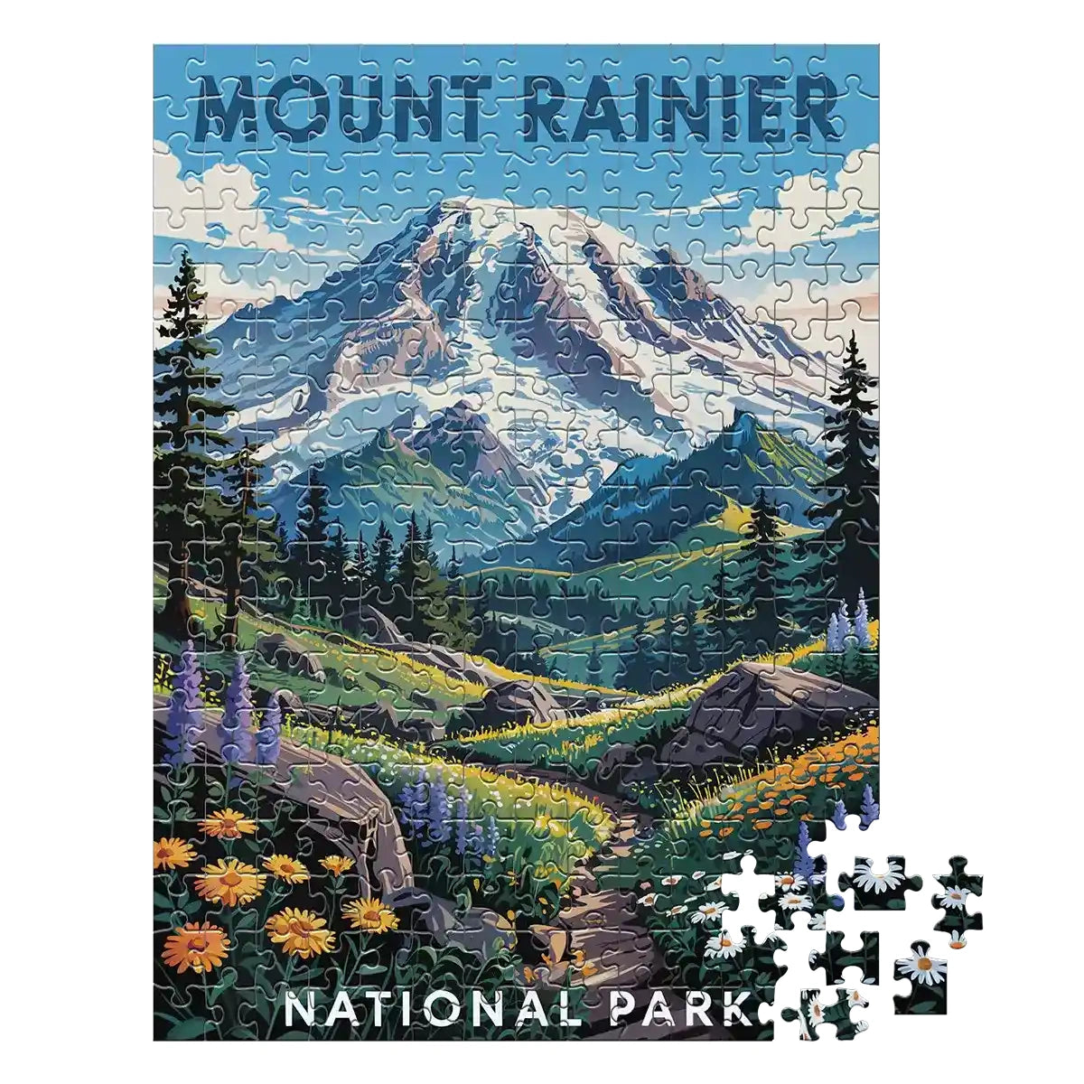 Mount Rainier National Park 252 piece puzzle by MakeYourPuzzles