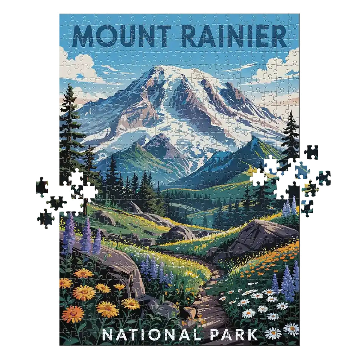 Mount Rainier National Park 500 piece puzzle by MakeYourPuzzles
