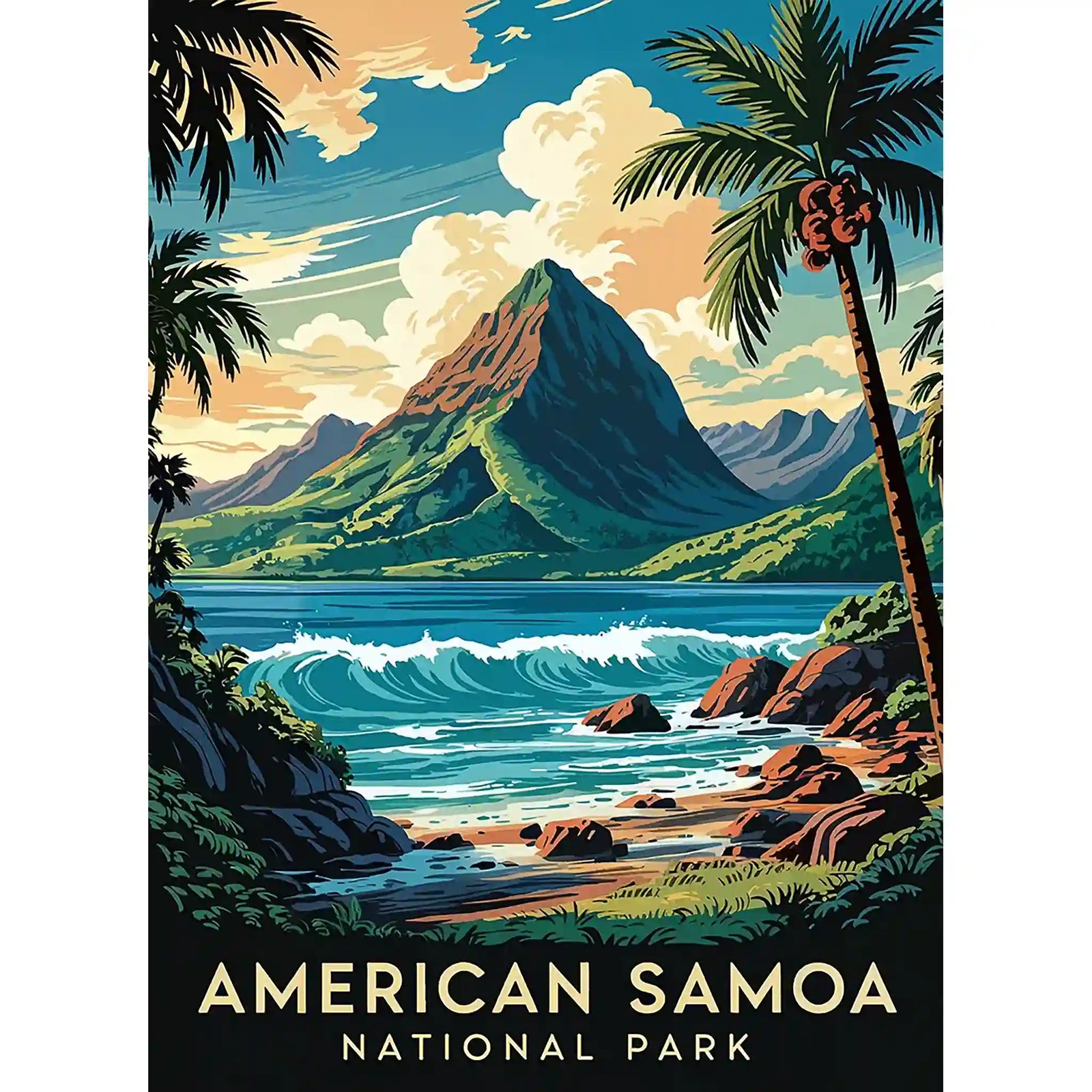 National Park Of American Samoa Puzzle by MakeYourPuzzles
